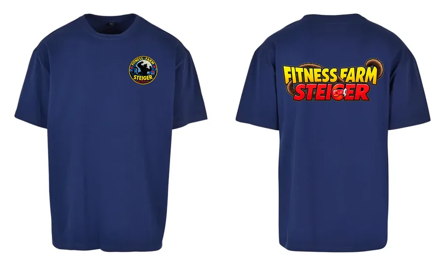 Fitness Farm Steiger Special Anime Edition Blue, Vorder- und Rückseite
