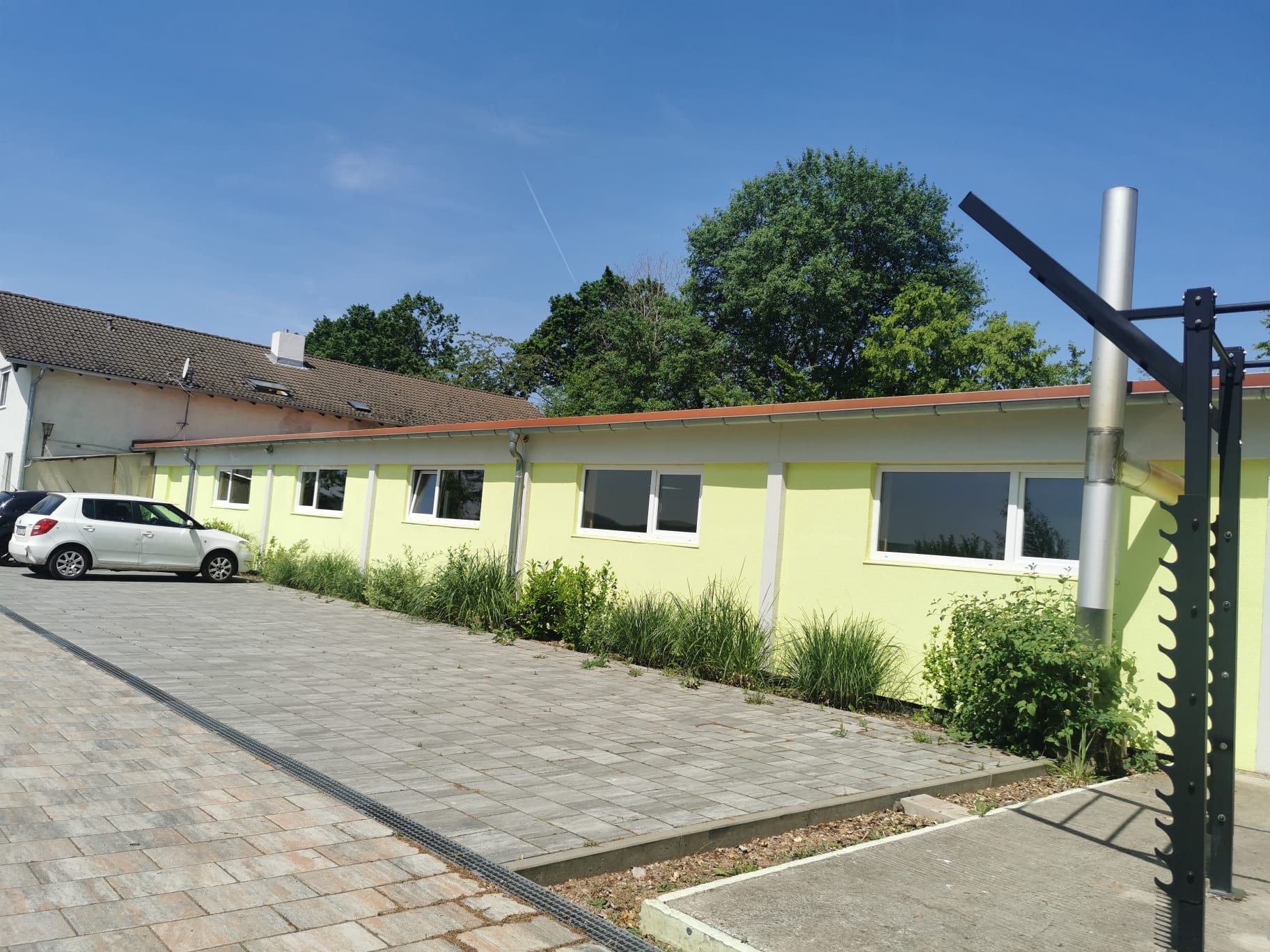 Trainingsfläche im Old School Studio Fitness Farm Steiger, Bessenbach