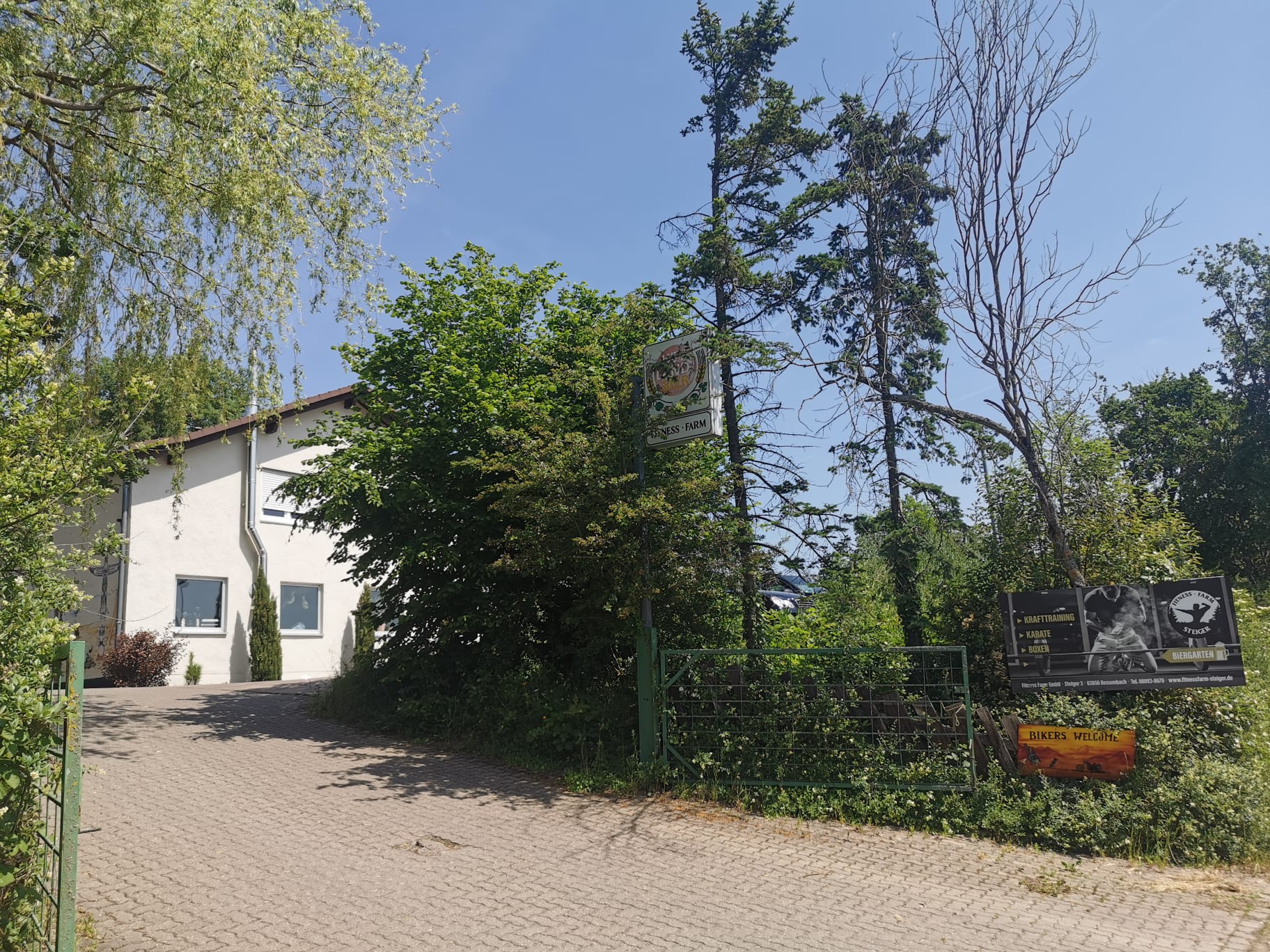 Trainingsfläche im Old School Studio Fitness Farm Steiger, Bessenbach