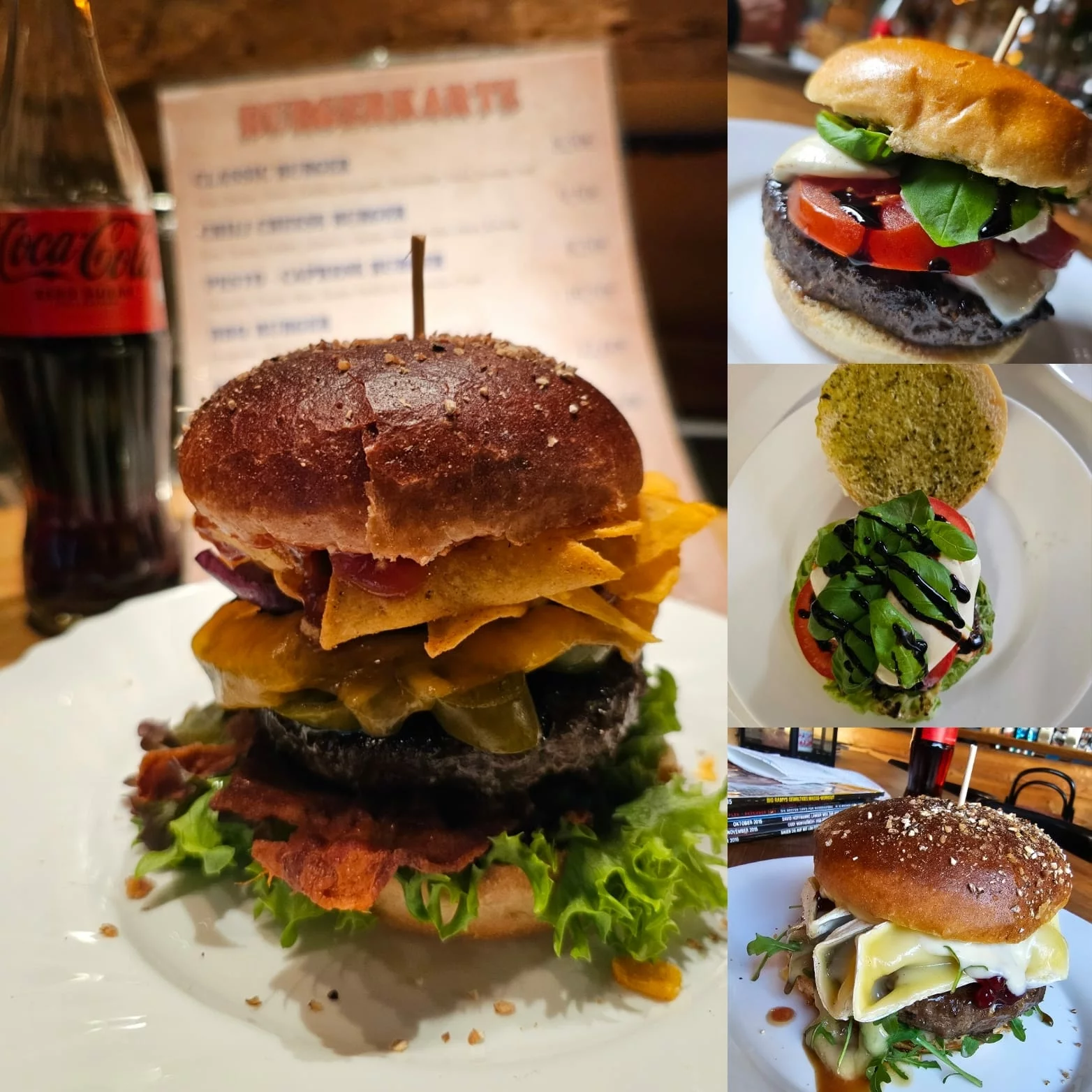 Burger an der Farm Bar der Fitness Farm Steiger, Bessenbach