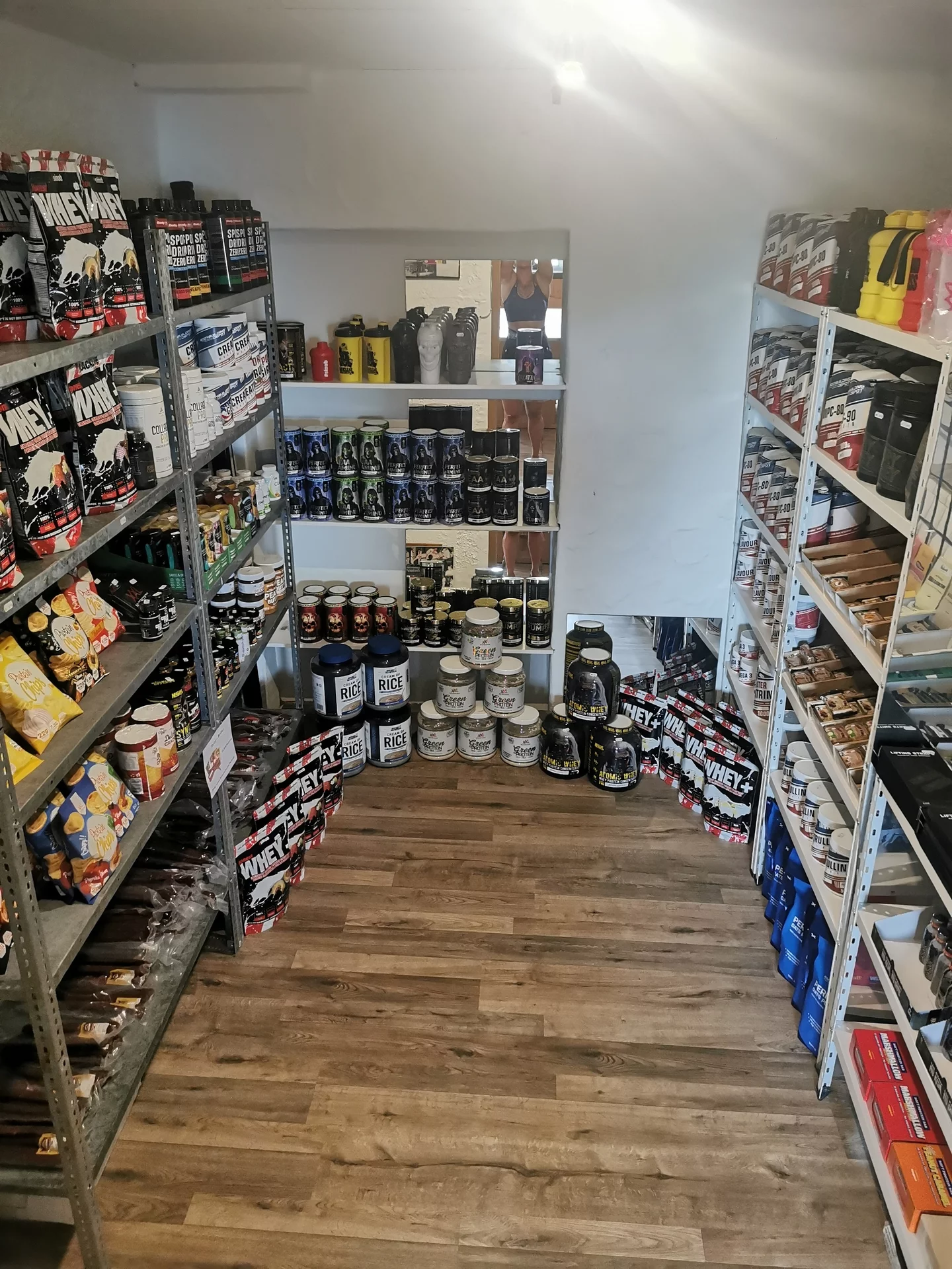 Trainingsfläche im Old School Studio Fitness Farm Steiger, Bessenbach